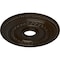 Ekena Millwork Oldham Ceiling Medallion (Fits Canopies up to 8 5/8"), Hand-Painted Bronze, 18"OD x 3 3/8"ID x 7/8"P CM18OL1BZS - alternate 2